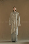 MUTEDANCE cashmere skirt MD23FW89 light gray PM95